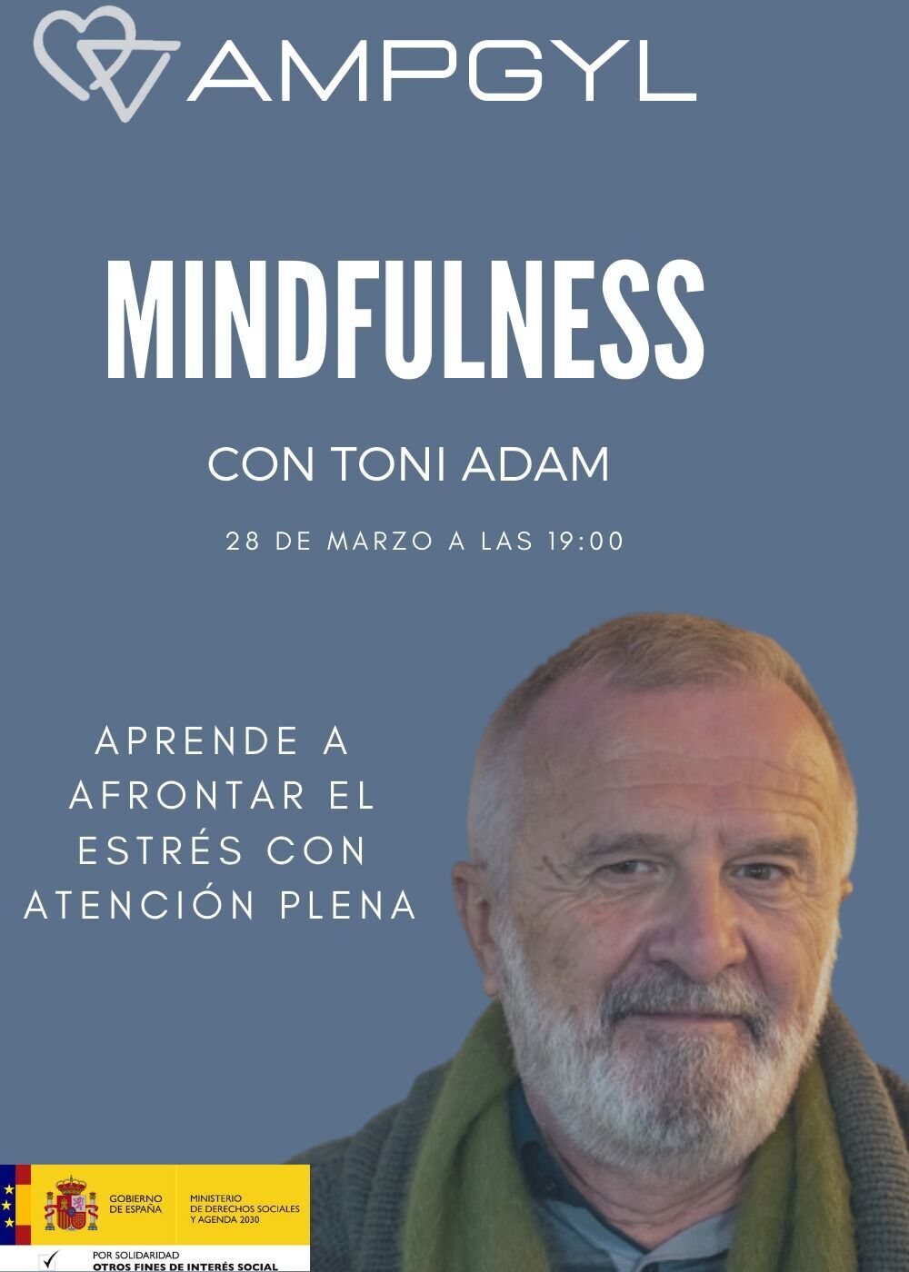 Taller de Mindfulness: "Aprender a afrontar el estrés con atención plena"